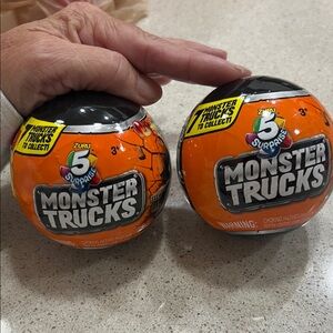 Set of 2 Zuru 5 Surprise Monster Trucks Toy - set of 2